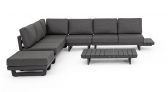 Комплект лаунж мебели Garden Relax Infinity алюминий, олефин антрацит Фото 22
