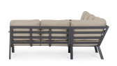 Комплект лаунж мебели Garden Relax Flaminio алюминий, олефин антрацит Фото 5