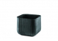 Кашпо пластиковое Keter Cube Planter L полипропилен антрацит Фото 2