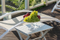 Столик металлический складной кофейный Magnani Small Table алюминий серебристый Фото 7