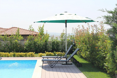 Зонт профессиональный THEUMBRELA SEMSIYE EVI Avocado Clips алюминий, акрил Фото 21