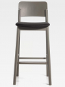 Стул деревянный барный с обивкой SIPA Pop ясень, ткань Фото 13