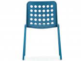 Стул пластиковый PEDRALI Koi-Booki алюминий, стеклопластик синий Фото 7