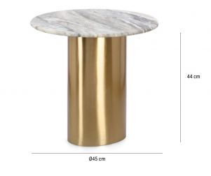 Столик кофейный мраморный-thumbs-Фото3