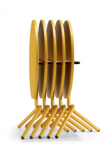 Стол обеденный металлический складной Colos Ta 2.0 1-700 нержавеющая сталь Фото 6