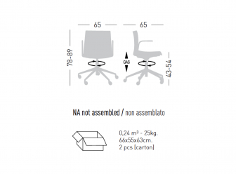 Кресло офисное с обивкой-thumbs-Фото3