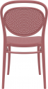 Стул пластиковый Siesta Contract Marcel стеклопластик марсала Фото 9