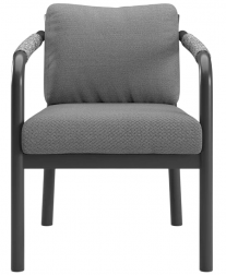 Кресло плетеное с подушкой-thumbs-Фото1