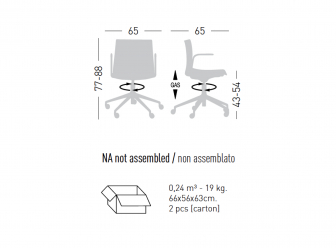 Кресло офисное с обивкой-thumbs-Фото3