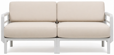 Диван пластиковый с подушками Nardi Maximo 2 стеклопластик, Sunbrella гипс, жемчуг Фото 10