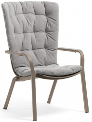 Лаунж-кресло пластиковое с подушкой-thumbs-Фото1