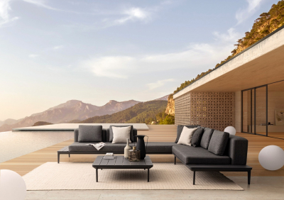 Столик металлический кофейный Garden Relax Matrix алюминий антрацит Фото 7