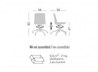 Стул офисный с обивкой-thumbs-Фото3