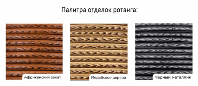 Кресло плетеное с подушкой ReeHouse Miro алюминий, искусственный ротанг, олефин индийское дерево, серый Фото 5