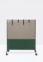 Перегородка мобильная звукопоглощающая PEDRALI Ypsilon Connect алюминий, фанера, пенополиуретан, ткань Фото 24