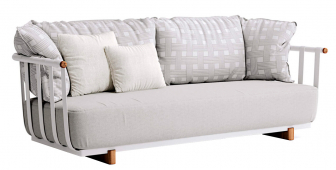 Диван трехместный с подушками-thumbs-Фото1