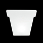 Кашпо пластиковое светящееся SLIDE Il Vaso Lighting полиэтилен белый Фото 5