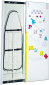 Доска гладильная встроенная Belboard Magnetica железо, дерево белый Фото 4