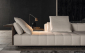 Диван модульный мягкий Minotti Freeman Tailor алюминий, ткань Фото 10