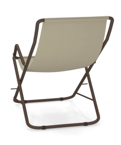 Кресло-шезлонг металлическое EMU Bahama сталь, emu-tex Фото 8