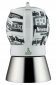 Кофеварка гейзерная Ancap Espressina Classic фарфор деколь Stampa Фото 5