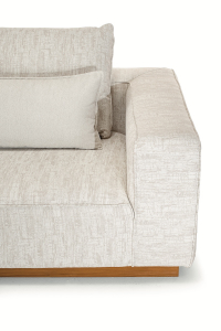 Комплект мягкой мебели Grattoni Don тик, алюминий, олефин тик, бежевый Фото 8