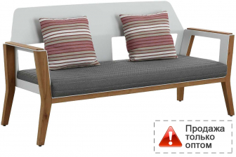 Диван двухместный с подушками-thumbs-Фото1