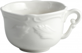 Чашка для завтрака Gien Rocaille Blanc фаянс белый Фото 1
