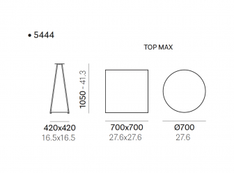 Подстолье металлическое барное-thumbs-Фото3