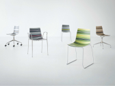 Стул пластиковый Gaber Colorfive NA металл, технополимер Фото 18