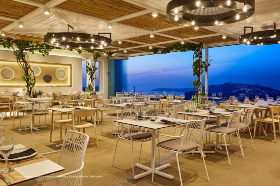 Pyrgos, Санторини, Греция