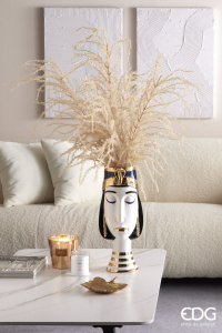 Аромасвеча под колпаком Белый Чай Имбирь (White Tea Ginger) EDG Candle стекло, воск Фото 3