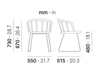 Кресло деревянное на полозьях-thumbs-Фото3