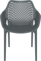 Кресло пластиковое Siesta Contract Air XL стеклопластик темно-серый Фото 6
