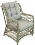 Кресло плетеное с подушками Titulo