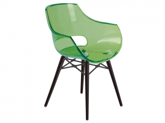 Кресло прозрачное Opal Wox Beech