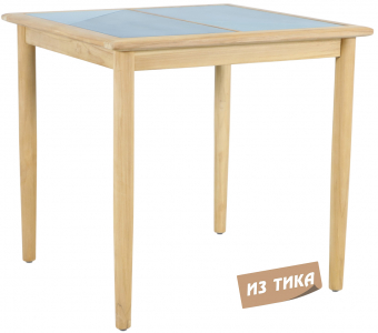 Стол деревянный барный Tagliamento Cambria тик натуральный Фото 1