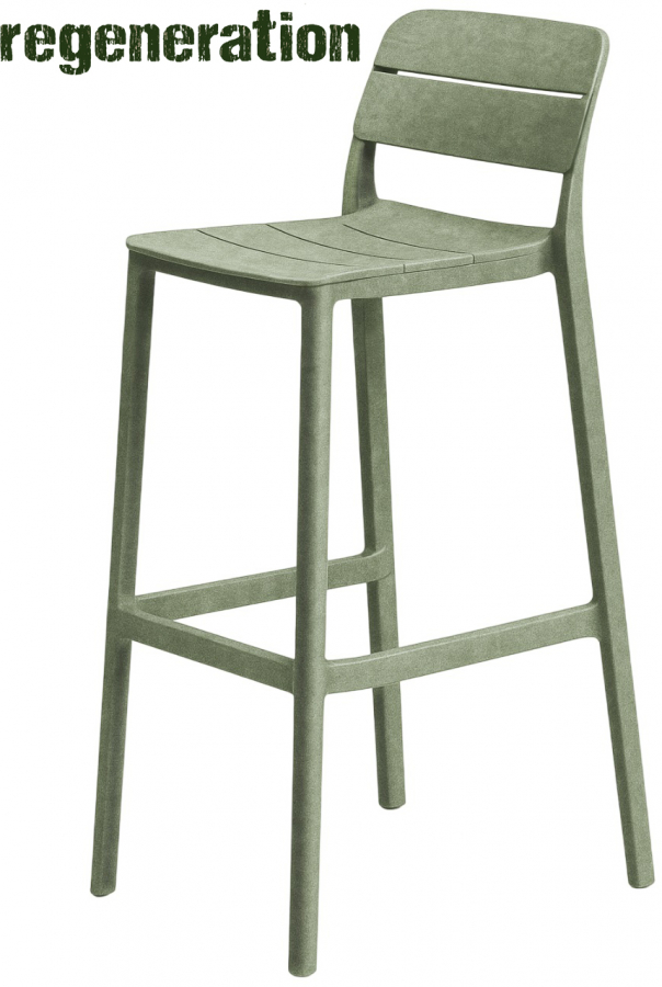 Стул пластиковый барный Cassia Stool