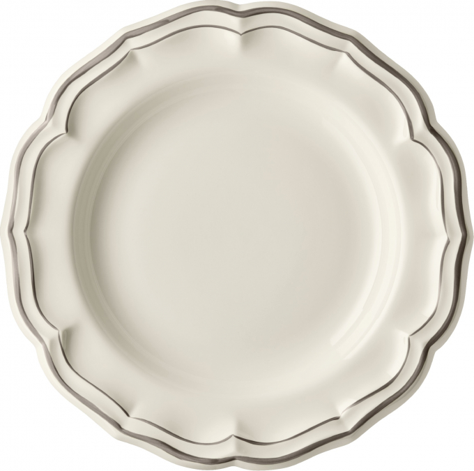 Блюдо глубокое круглое Filet Taupe