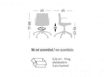 Кресло офисное с обивкой-thumbs-Фото3