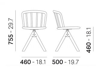 Стул деревянный вращающийся-thumbs-Фото3