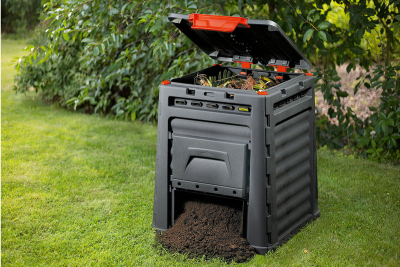 Компостер Keter Eco Composter полипропилен черный Фото 9