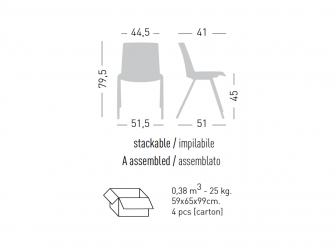 Стул офисный пластиковый-thumbs-Фото3