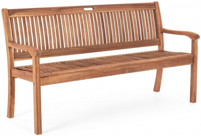 Скамейка деревянная трехместная Garden Relax Noemi Bench акация Фото 1