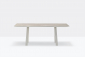 Стол ламинированный PEDRALI Arki-Table Outdoor сталь, алюминий, компакт-ламинат HPL бежевый, бежевый каменный Фото 4