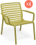 Комплект пластиковых кресел Nardi Doga Relax Set 4 стеклопластик грушевый Фото 1