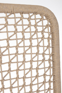 Ширма декоративная Garden Relax Babilo алюминий, роуп пеликан, бежевый Фото 4