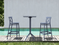 Комплект пластиковых барных складных столов Siesta Contract Sky Folding Bar Table 60 Set 4 сталь, пластик темно-серый Фото 21