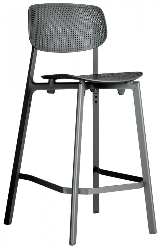 Стул полубарный пластиковый Colander