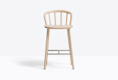 Стул деревянный полубарный PEDRALI Nym сталь, ясень Фото 5